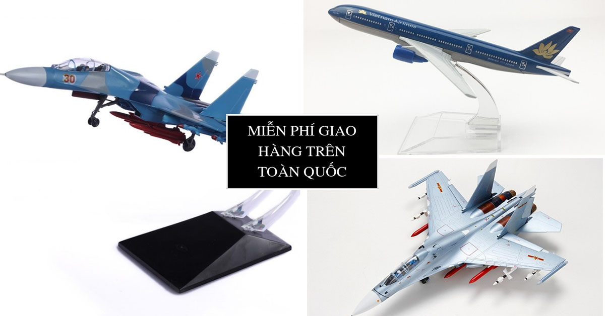 Mô hình máy bay Viet Nam Airlines A320 47 cm